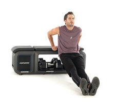 Load image into Gallery viewer, Horizon all in One Bench with Adjustable Dumbbells &amp; kettlebell
