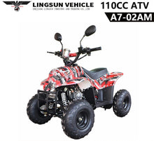 تحميل الصورة إلى عارض المعرض، Atv Quad Bike gas Powered 110cc  Age 9-14 Years 100kg Load
