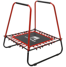 تحميل الصورة إلى عارض المعرض، TA Sport JKL-95IN S Square Trampoline - Black/Red | 95 Inch
