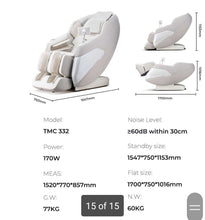 تحميل الصورة إلى عارض المعرض، JC BUCKMAN ExaltUs 4D Full Body Massage Chair - TMC332
