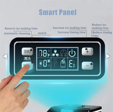تحميل الصورة إلى عارض المعرض، Household Ice Maker Machine for Countertop 55lbs ice cubes Ready in 12-20min
