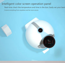 Load image into Gallery viewer, Home Pet Drying Box, Intelligent Silent Pet Dryer, Built-in Light, 360° Warm Air Surround, Color Screen, White
Zoom -ZRW-CWHGJ01
