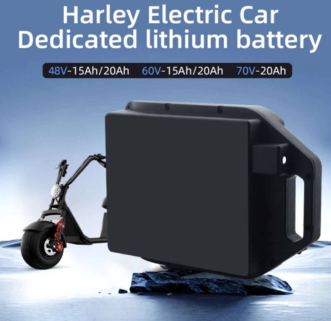 Big Harley Replaceable Battery 60V 13Ah Lockable