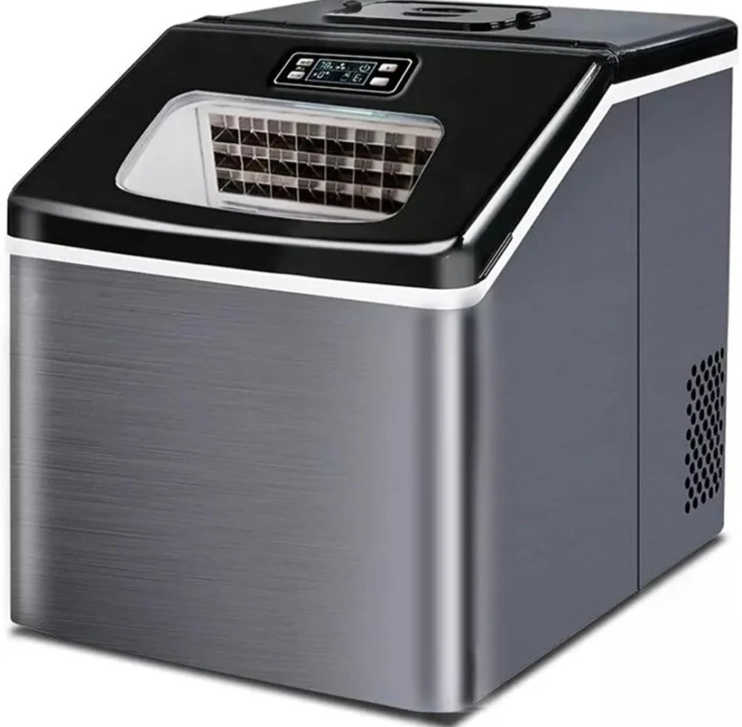 Household Ice Maker Machine for Countertop 55lbs ice cubes Ready in 12-20min