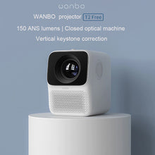 Load image into Gallery viewer, Wanbo T2 Free Projector Portable LCD Mini LED Projector
