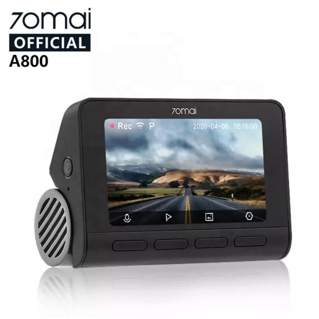 70mai 4K Smart Dash Cam A800S 4K UHD Built-in GPS & ADAS