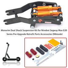 Load image into Gallery viewer, Monorim Dual Front Upgrade Modified Shock Absorber Suspension Kit for Ninebot Segway Max G30 Electric Scooter Accessorie DMmodel
