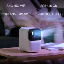Load image into Gallery viewer, Xming Q1SE LCD Projector Mijia LED 1080P HD Built-in Battery Beamer
