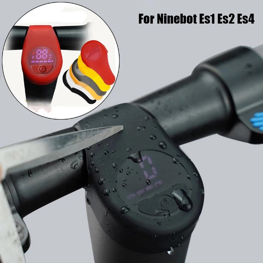 Waterproof Protective Dashboard Black Cover For Ninebot ES1 ES2 ES4 