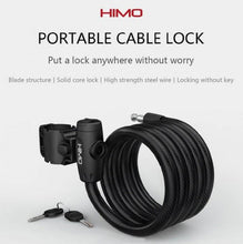 Load image into Gallery viewer, HIMO L150 Folding Cable Lock E-Bike Lockstitch
