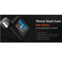 Load image into Gallery viewer, 70mai Smart Dash Cam Pro Plus Sets A500S Dual Video Recording
